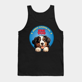 I Love my dog Bernese Mountain Dog Tank Top